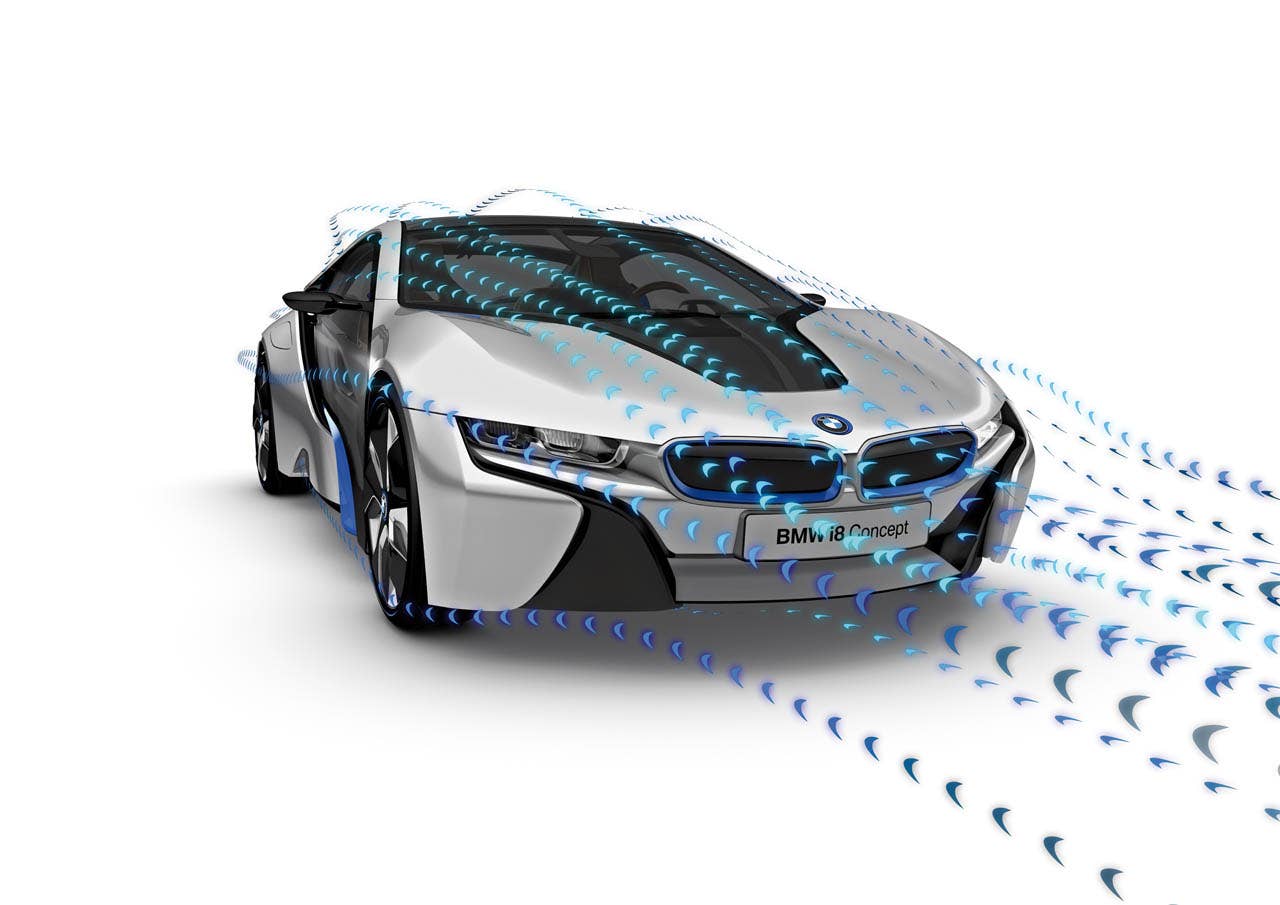 BMW i8 Concept, Aerodynamics (07/2011)