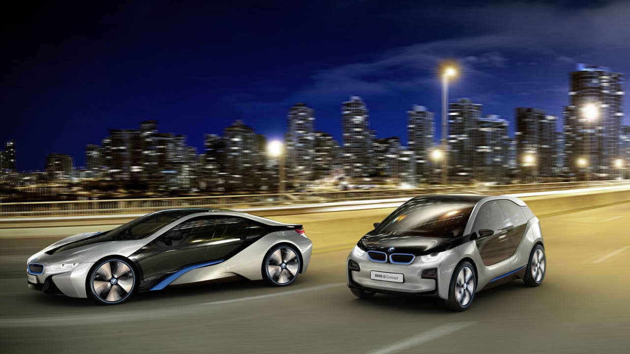 BMW i3 Concept and BMW i8 Concept (07/2011)