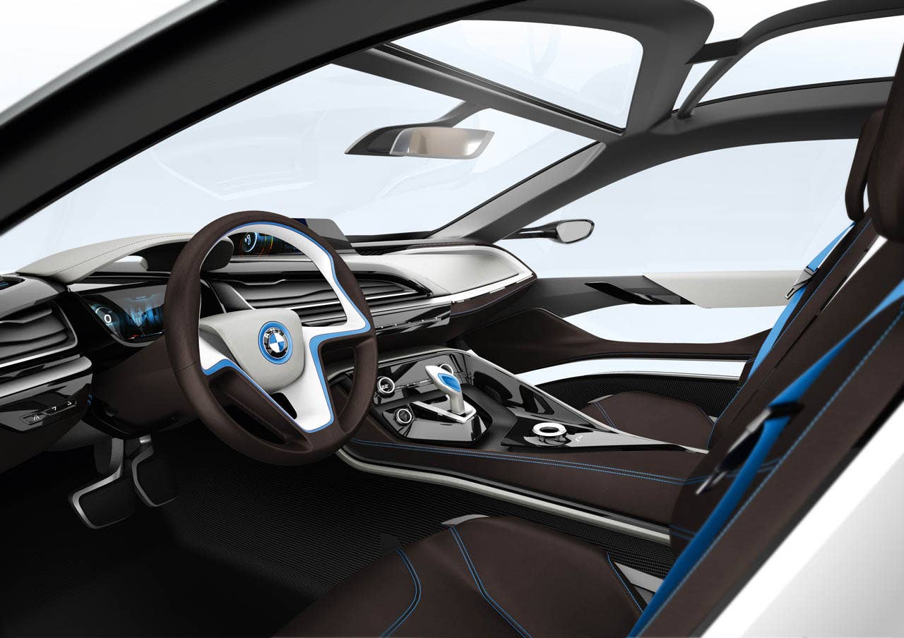 BMW i8 Concept, Interior (07/2011)