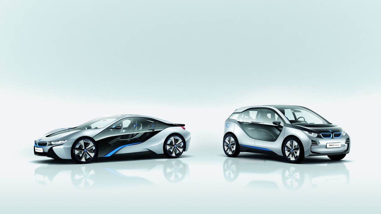 BMW i3 Concept and BMW i8 Concept (07/2011)