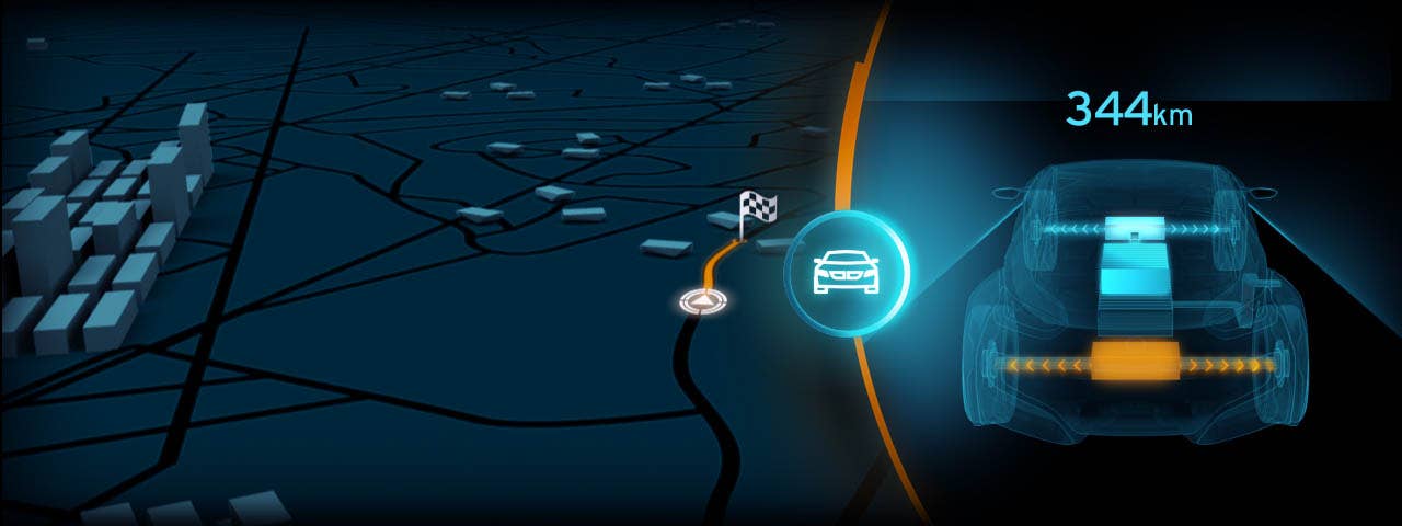 BMW i8 Concept, Central information display (07/2011)