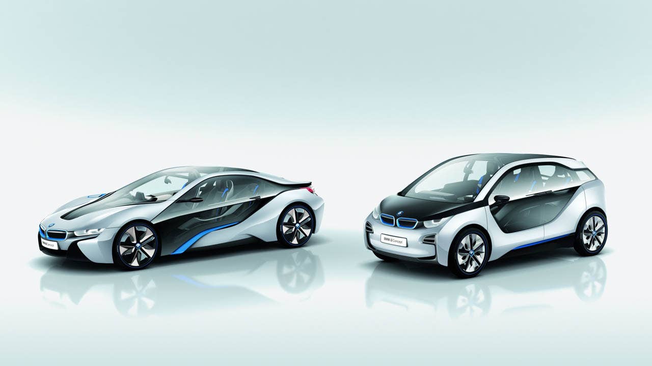 BMW i3 Concept and BMW i8 Concept (07/2011)