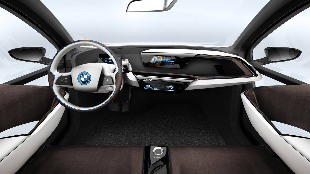BMW i3 Concept, Interior (07/2011)