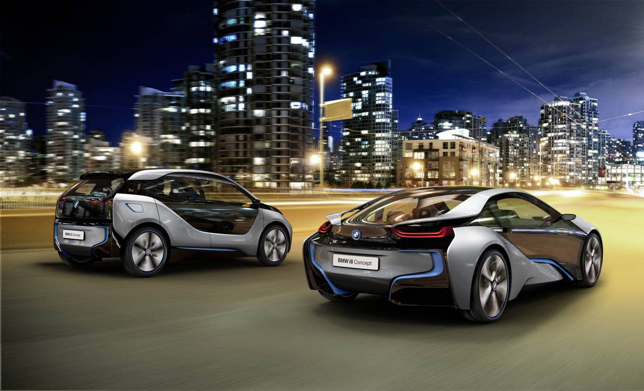 BMW i3 Concept and BMW i8 Concept (07/2011)