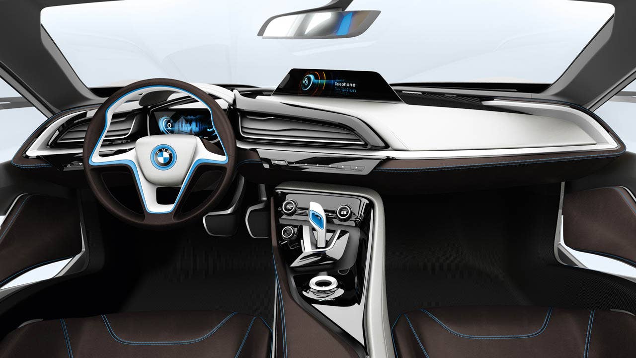 BMW i8 Concept, Interior (07/2011)