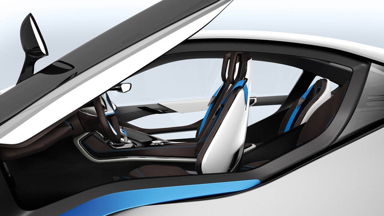 BMW i8 Concept, Interior (07/2011)