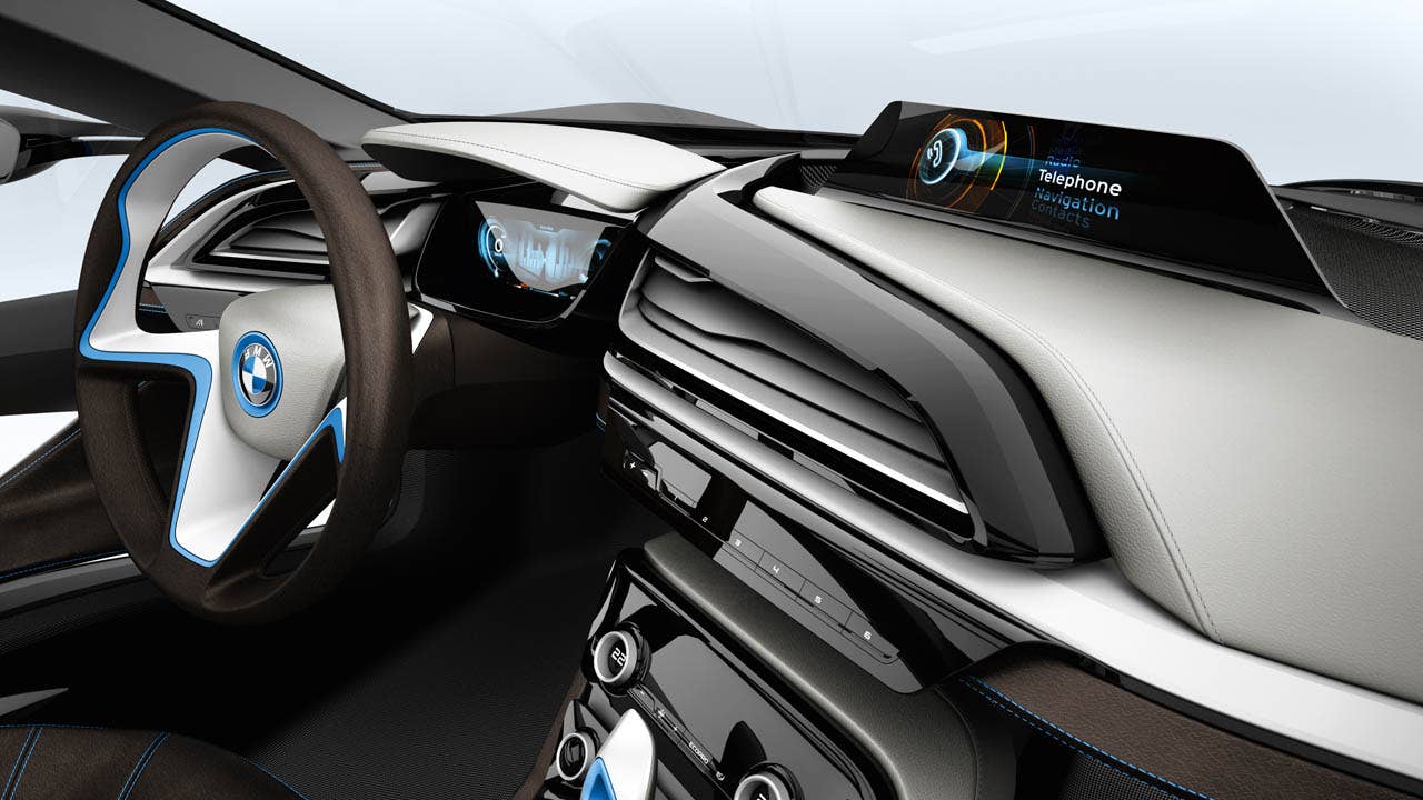 BMW i8 Concept, Interior (07/2011)