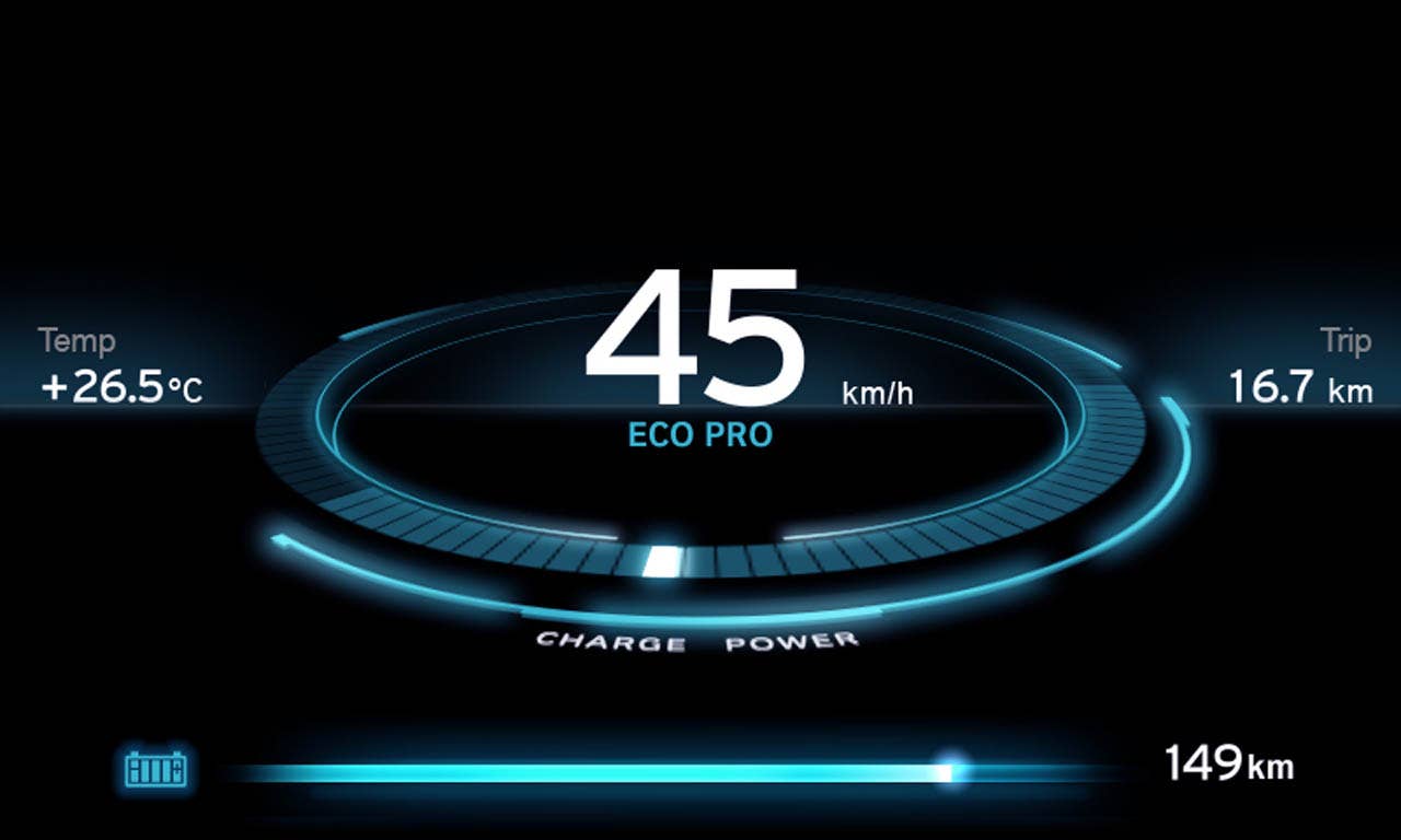 BMW i3 Concept, Central information display (07/2011)