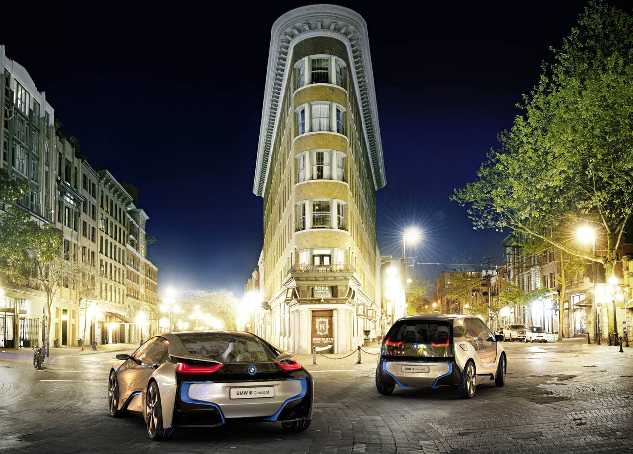 BMW i3 Concept and BMW i8 Concept (07/2011)