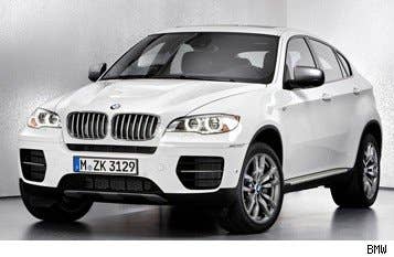 Sticker Price: $92,000 Invoice Price: $85,470 Fuel Economy: 12 mpg City, 17 mpg Highway  You'll pay a premium at the dealership for this exquisite vehicle, and then you'll pay a premium at the pump to actually drive it anywhere.  Research the BMW X6 M BMW X6 M Photos & Information BMW X6 M Reviews Local Dealer Price Quote
