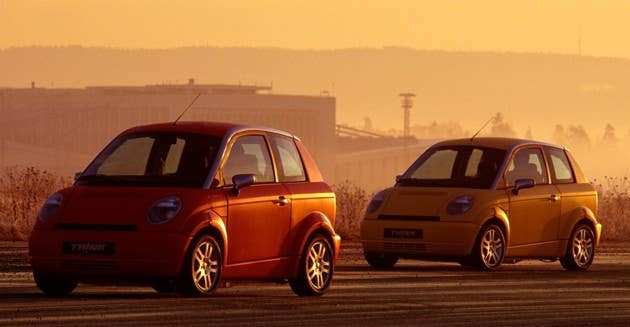 think city ev sunset