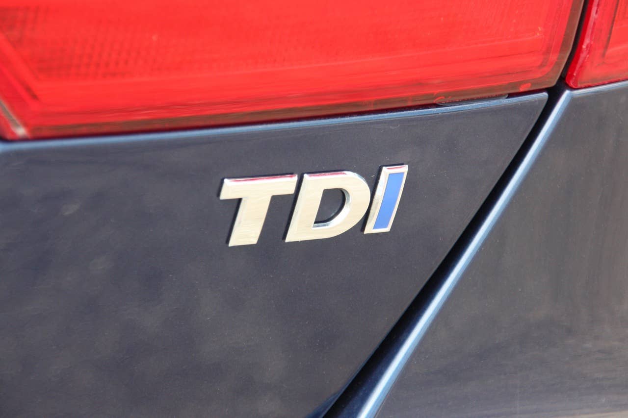 2011 Volkswagen Jetta TDI badge
