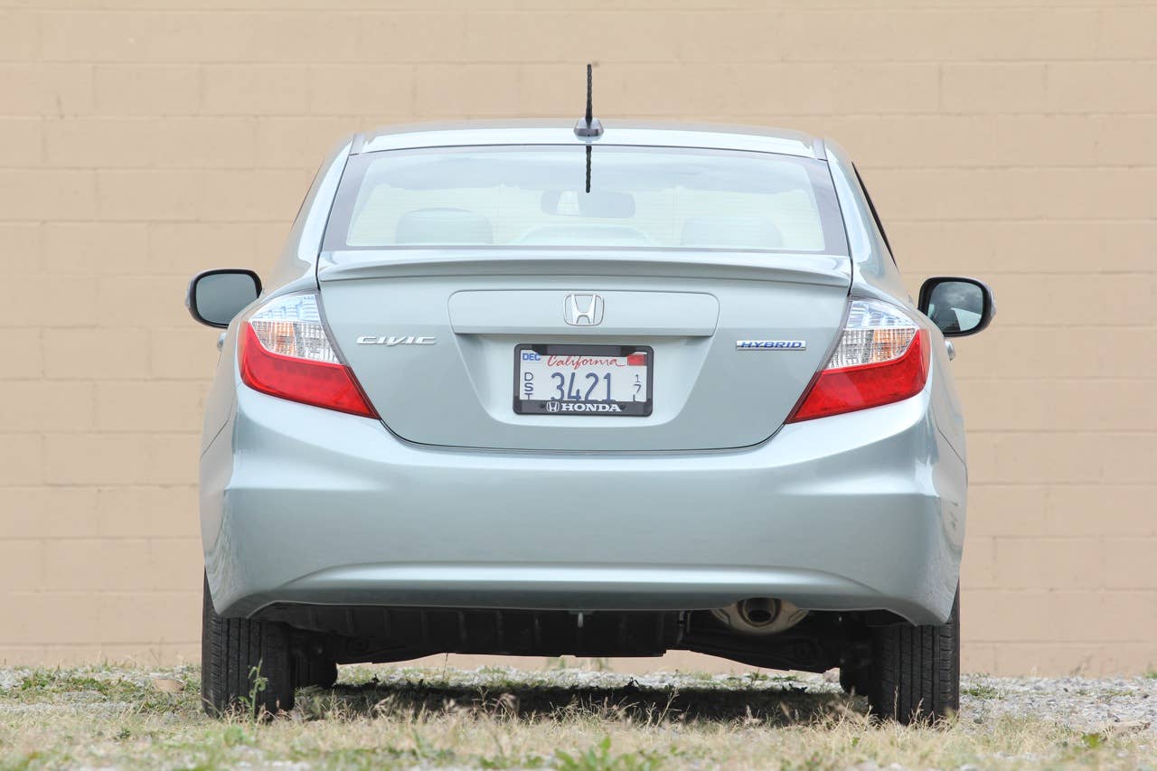 2012 Honda Civic Hybrid rear view