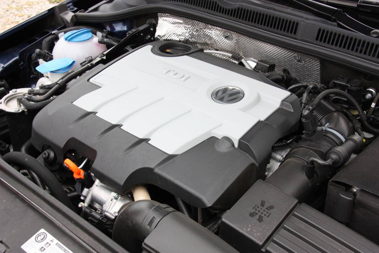 2011 Volkswagen Jetta TDI engine