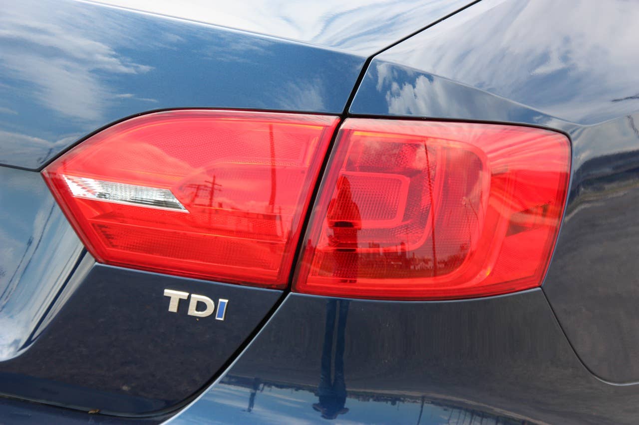 2011 Volkswagen Jetta TDI taillight