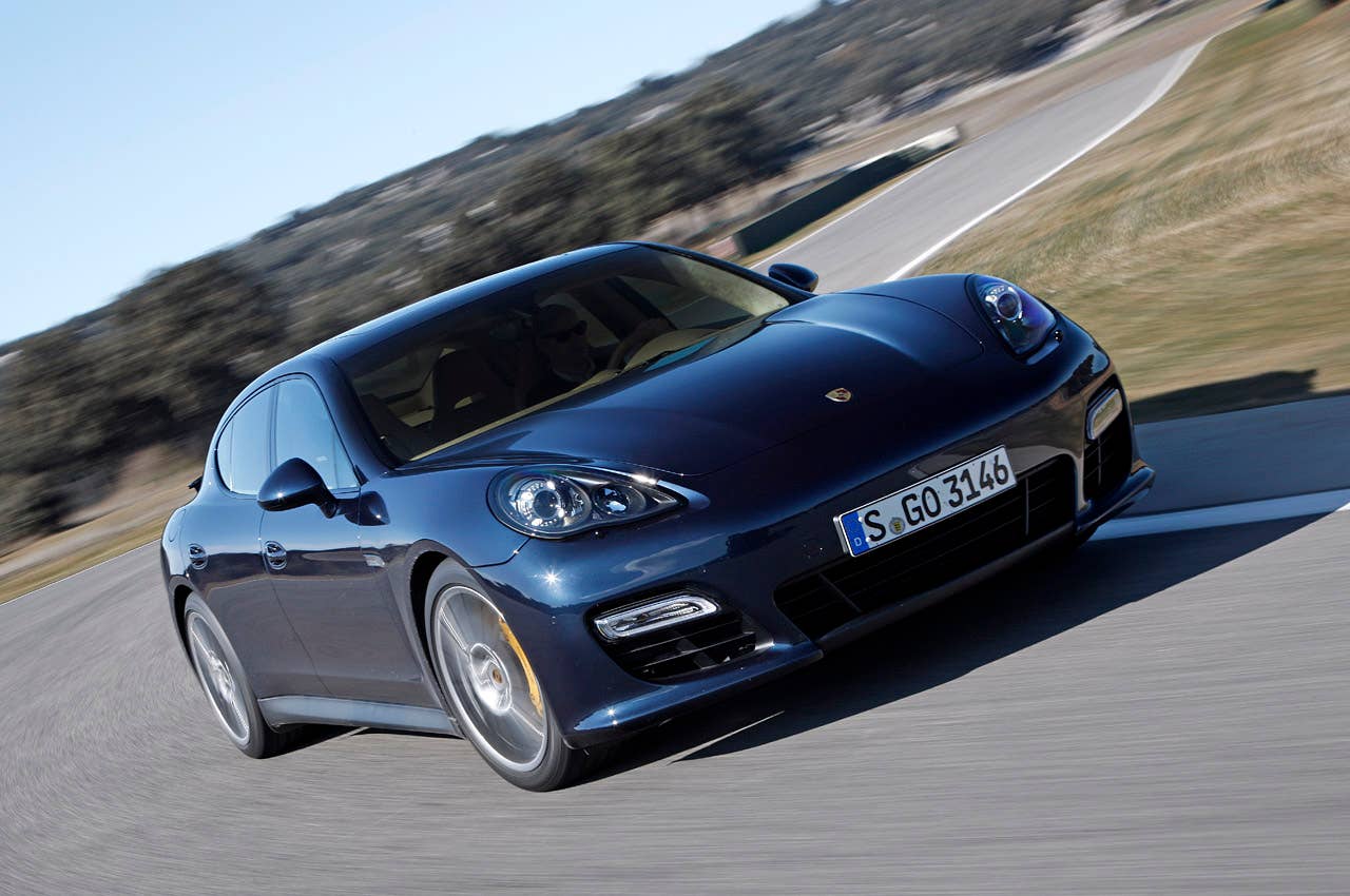 2013 Porsche Panamera GTS driving