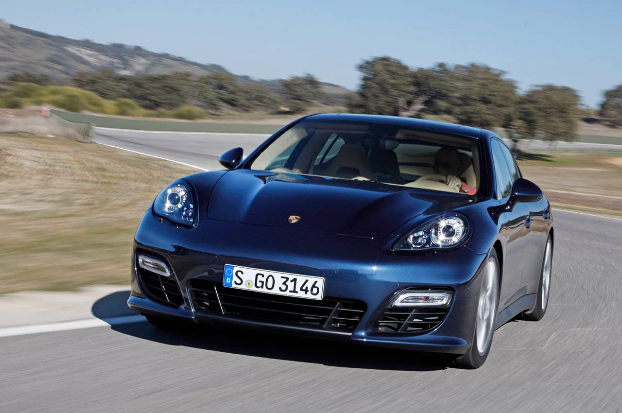 2013 Porsche Panamera GTS driving
