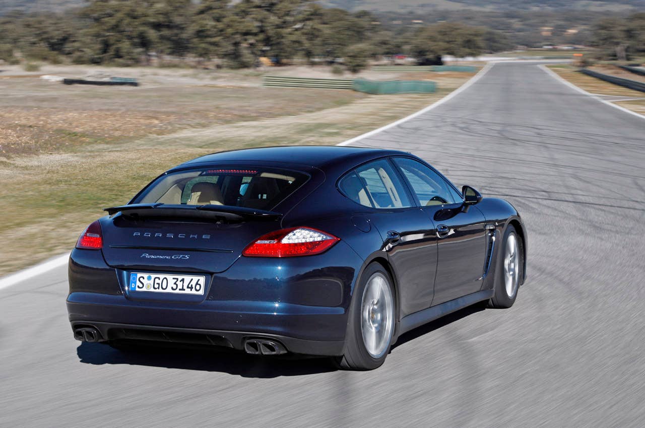 2013 Porsche Panamera GTS driving