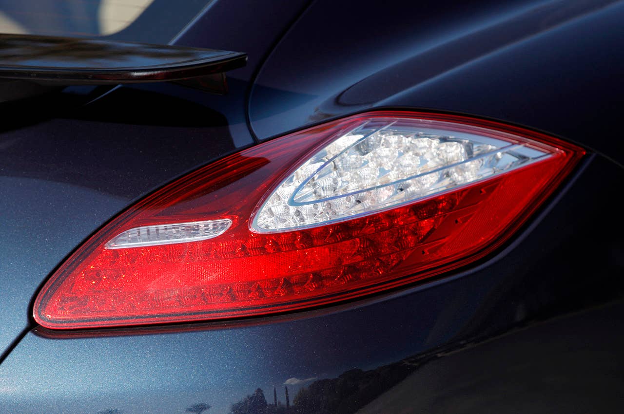 2013 Porsche Panamera GTS taillight