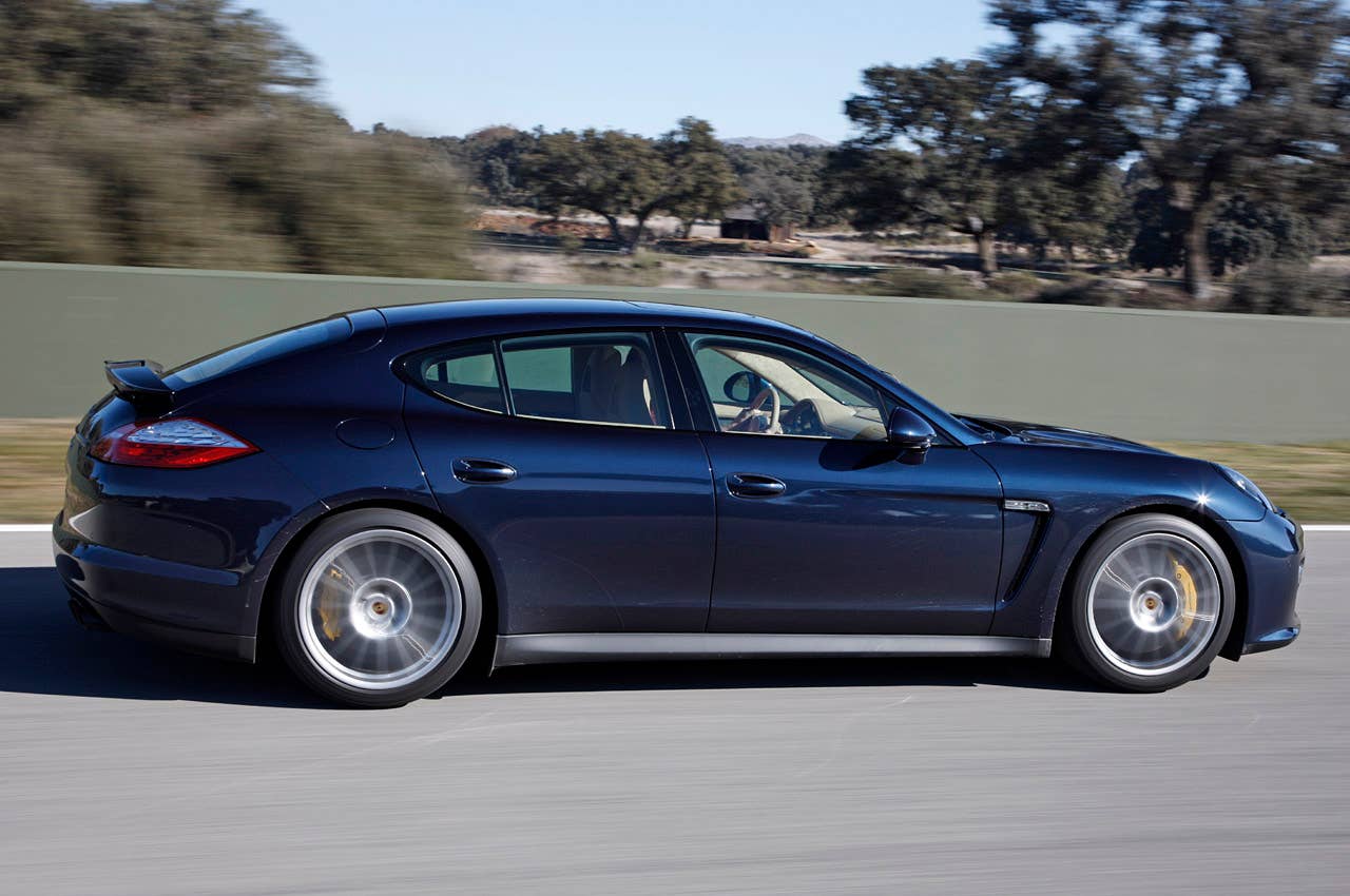 2013 Porsche Panamera GTS driving