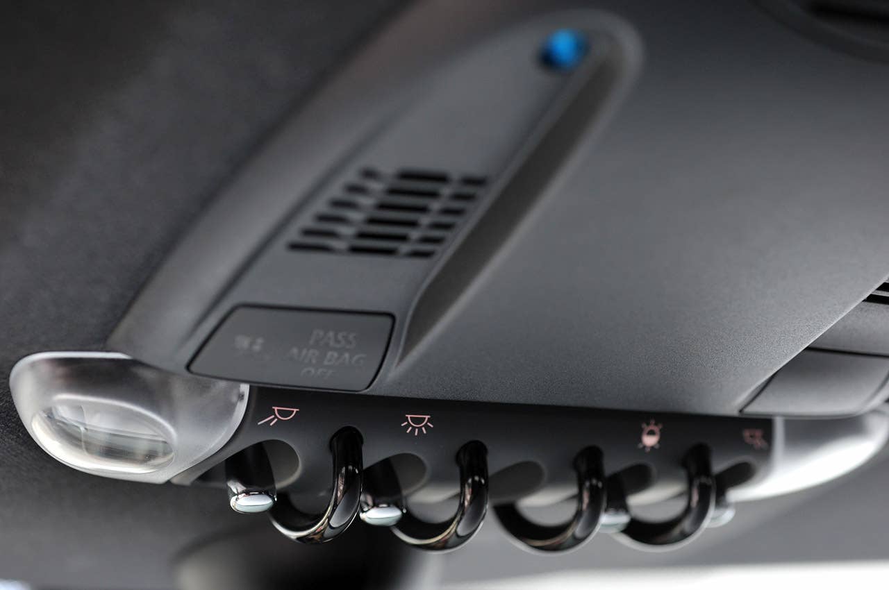 2014 Mini Cooper S Paceman light toggles
