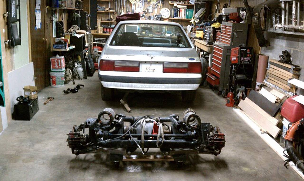 2004 Ford Mustang Cobra IRS into a 1989 Ford Mustang