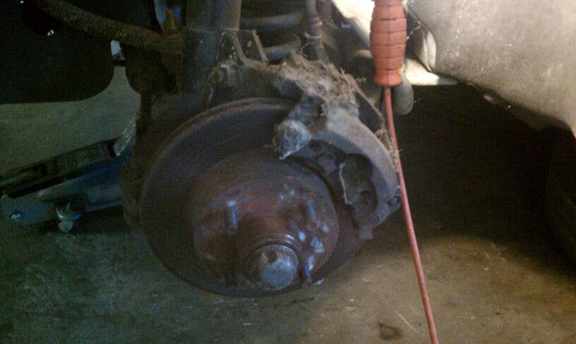 Original 1989 Mustang brakes