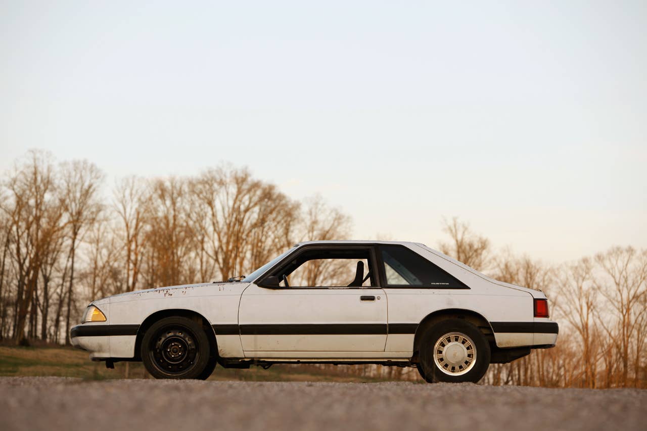 Project Ugly Horse: 1989 Ford Mustang LX side