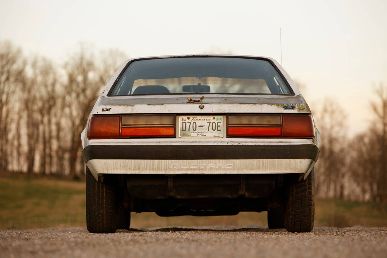 Project Ugly Horse: 1989 Ford Mustang LX rear