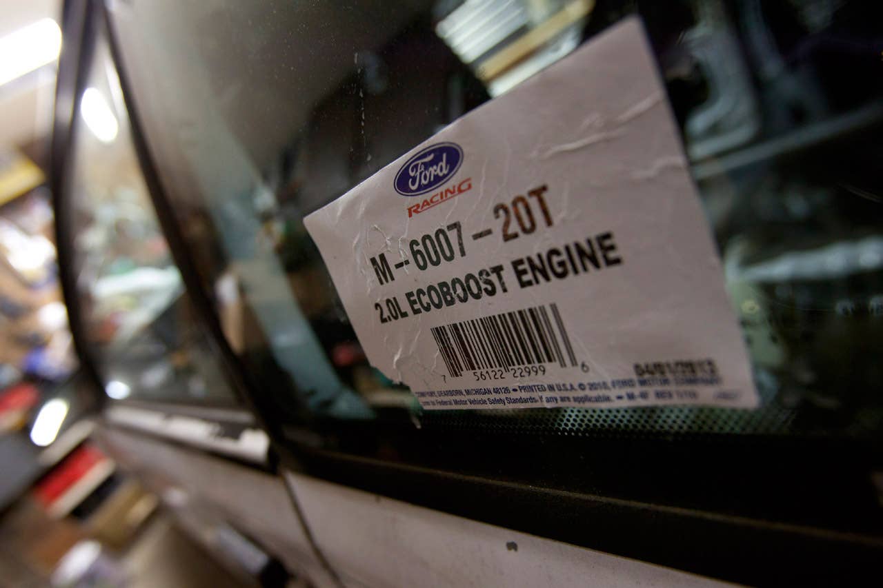 Ugly Horse with a Ford EcoBoost 2.0-liter four-cylinder.