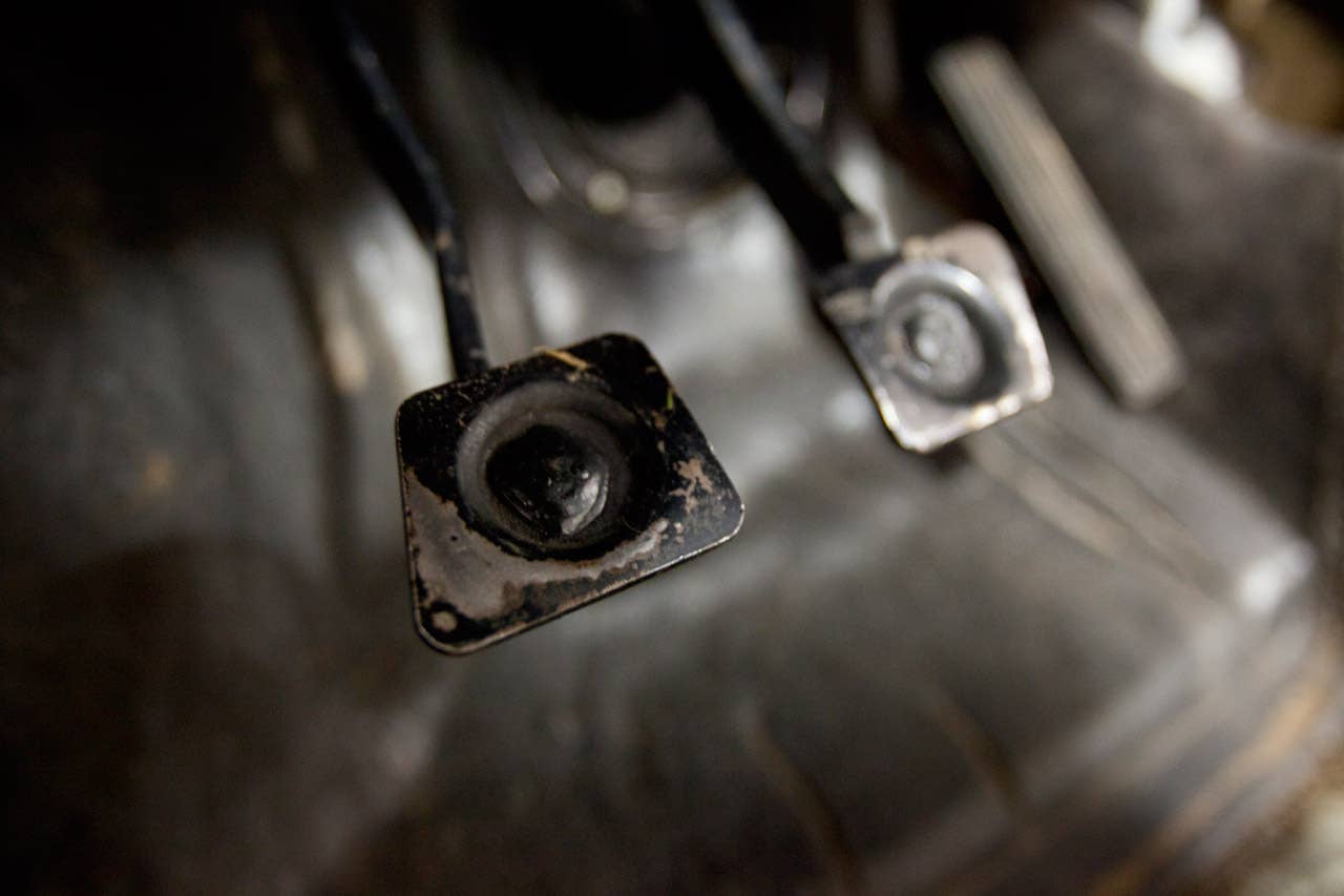 Three pedals