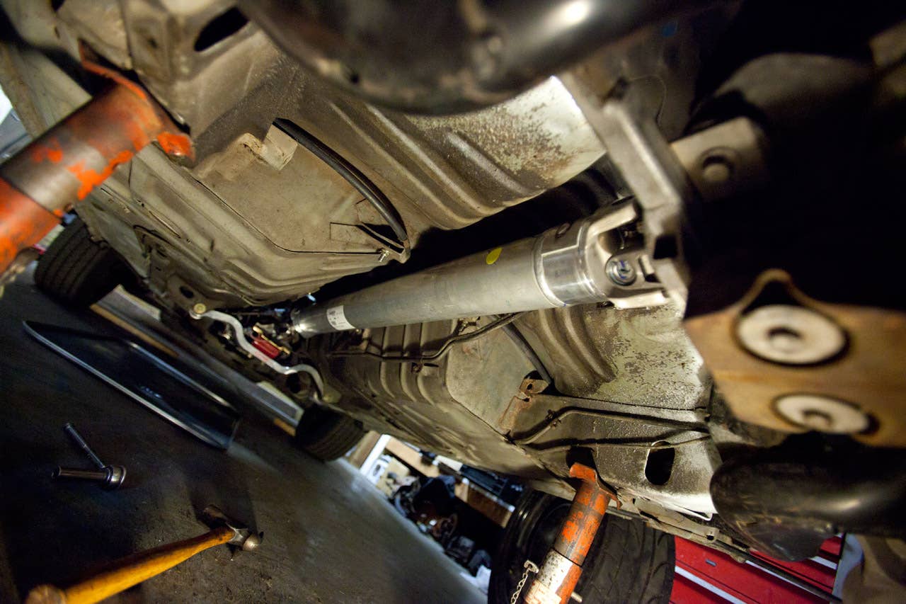 Complete installed driveline