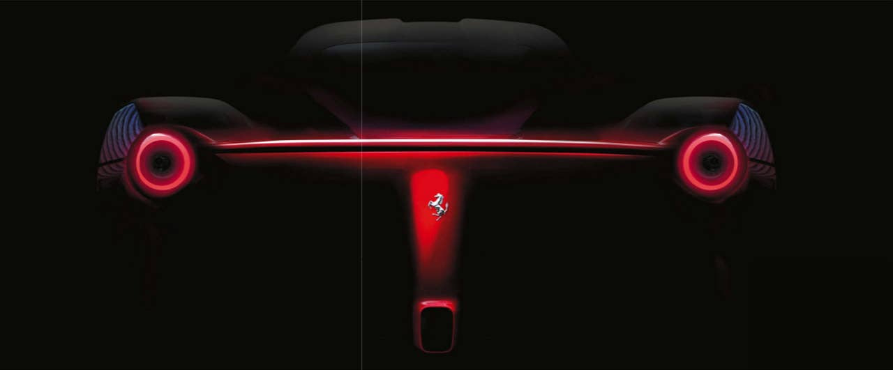 Ferrari F150 Teasers rear