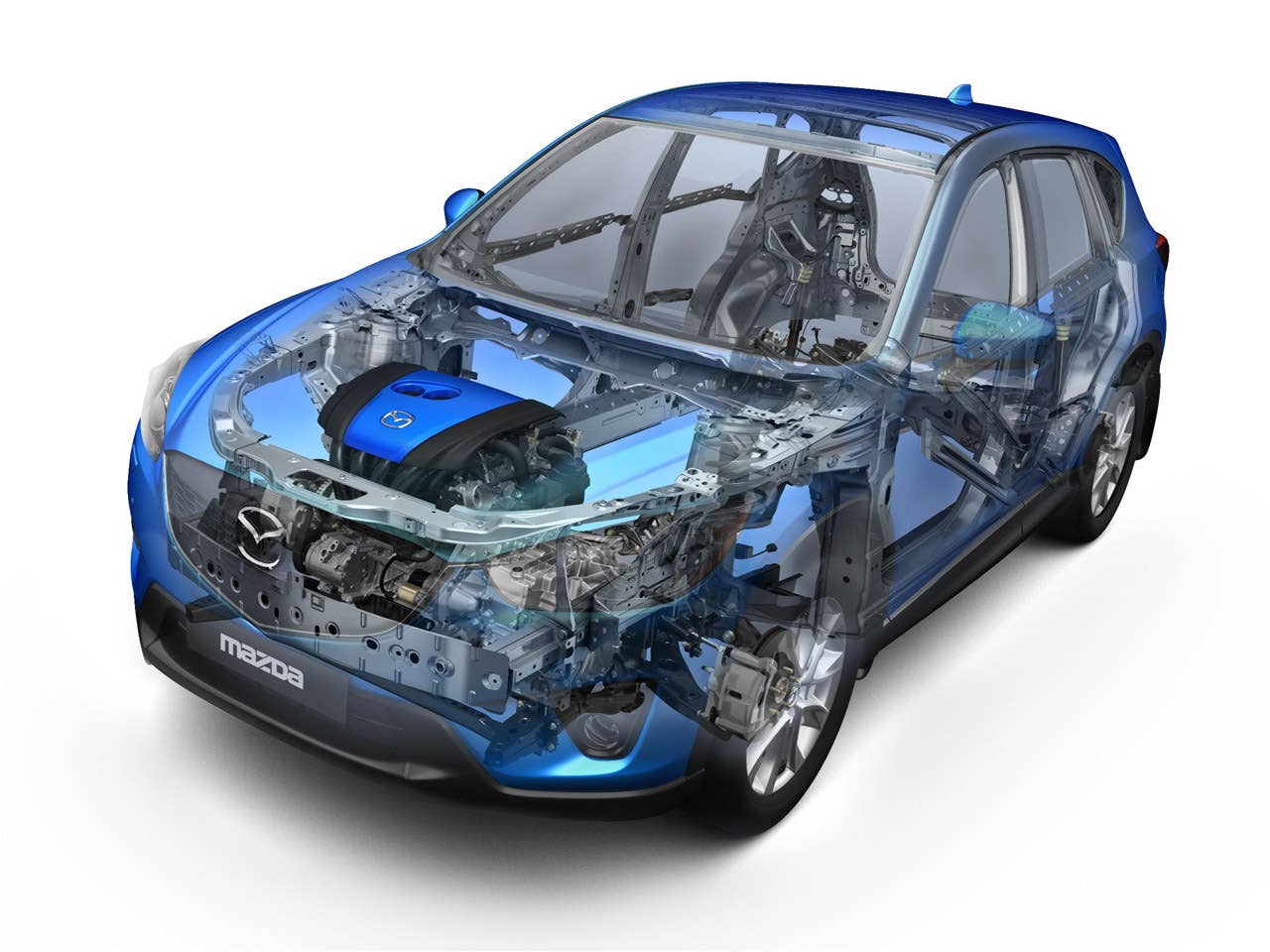 2012 Mazda CX-5 cutaway