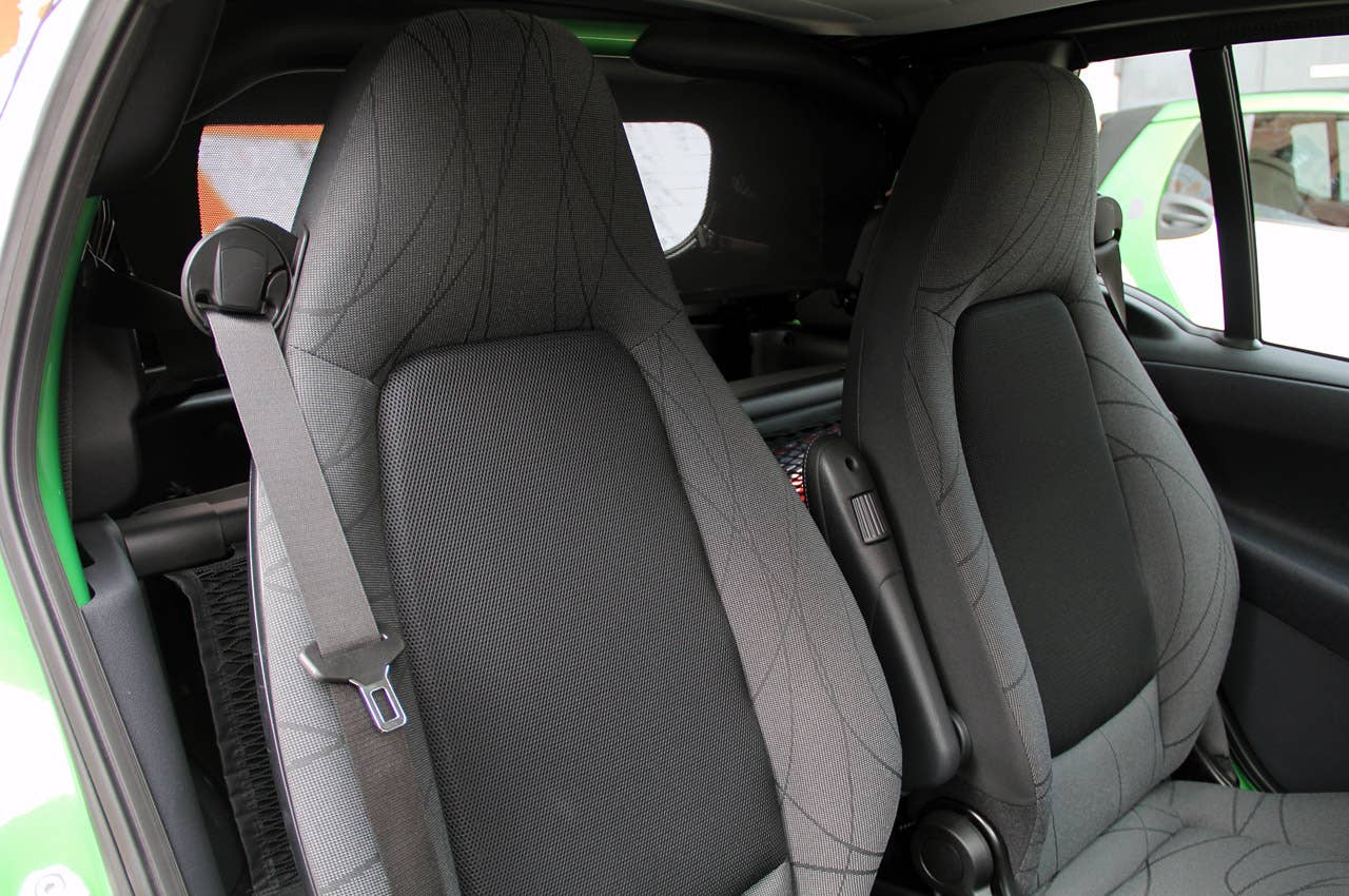 2013 Smart Fortwo Electric Drive seats