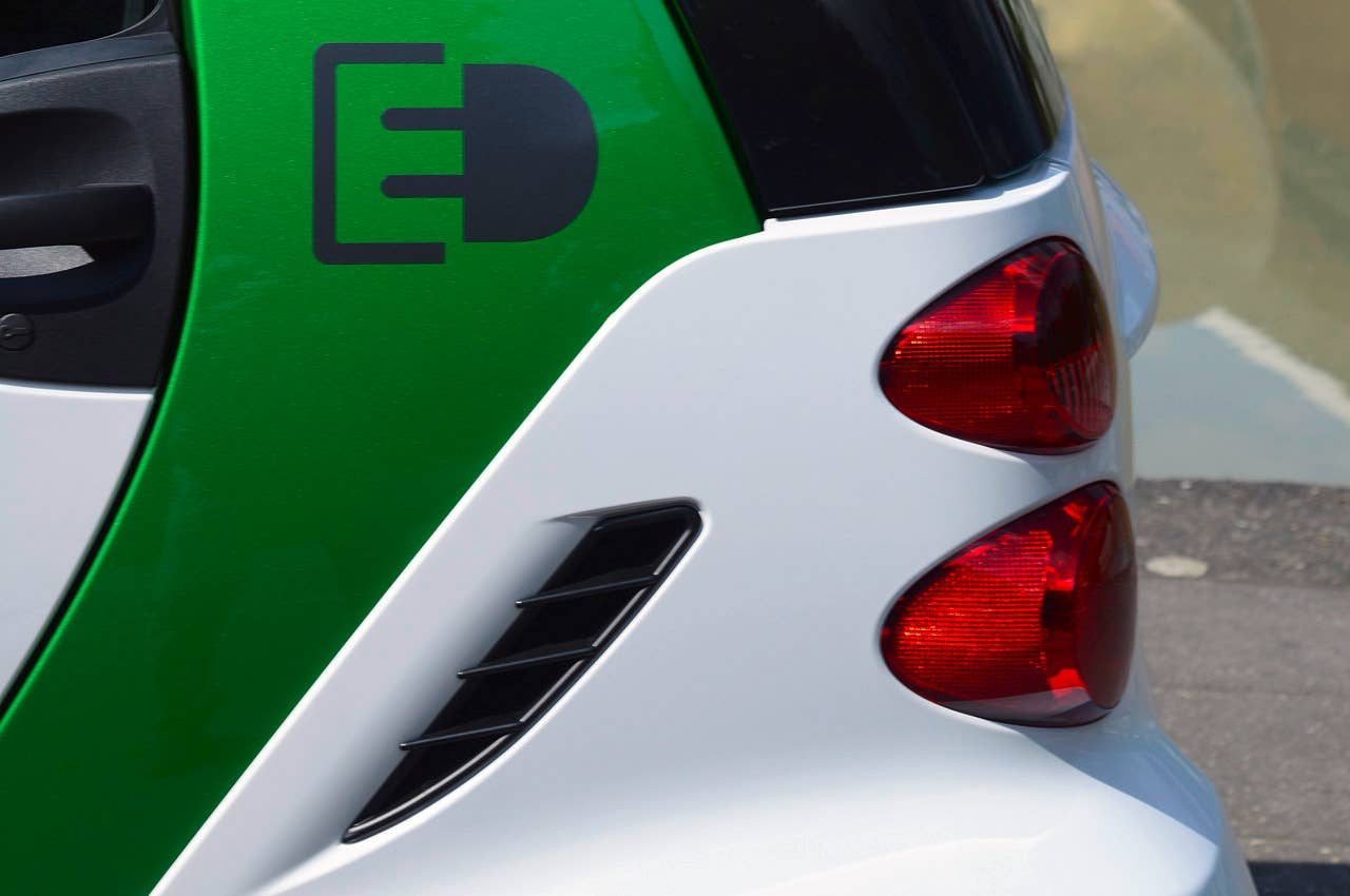 2013 Smart Fortwo Electric Drive rear vent