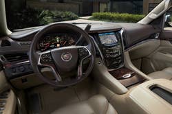 2015 Cadillac Escalade interior