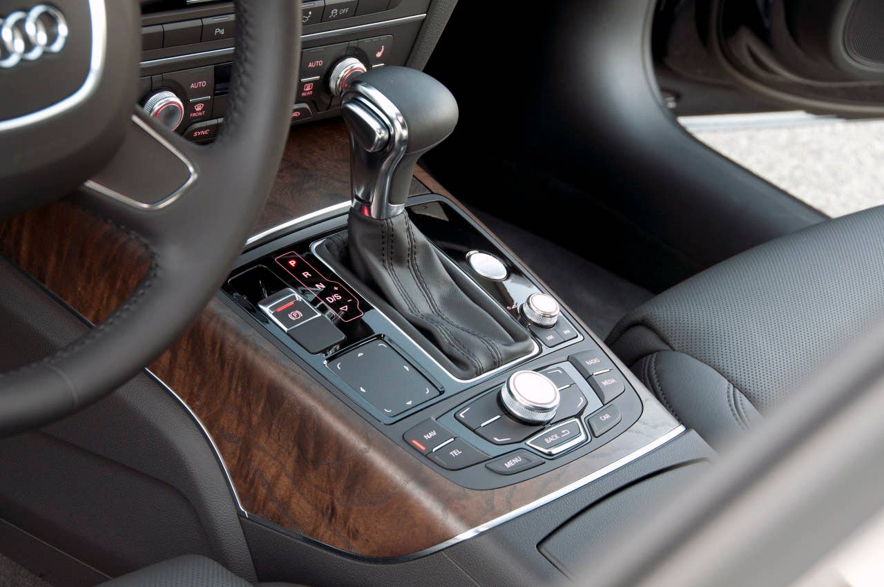 2012 Audi A7 shifter