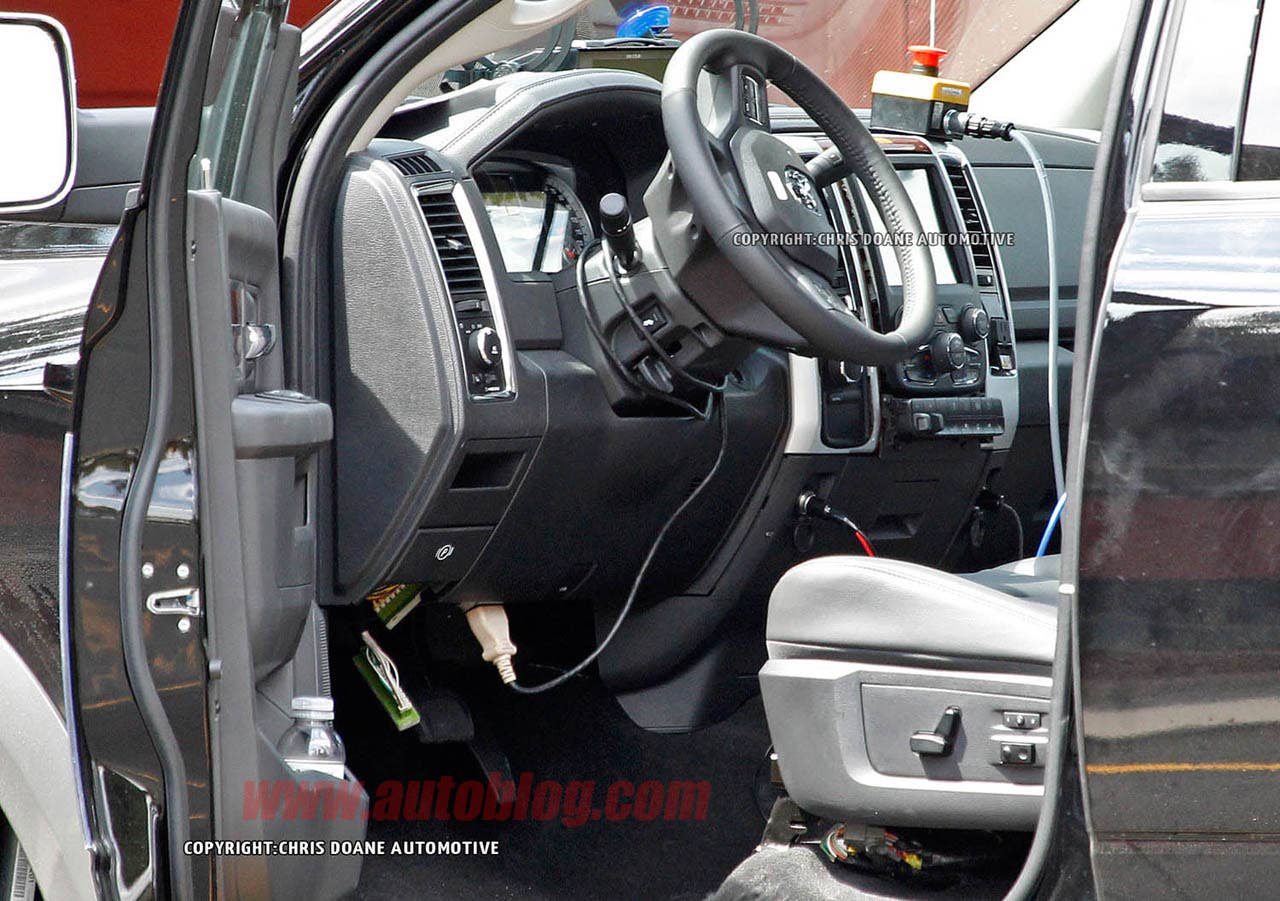 2014 Ram HD interior