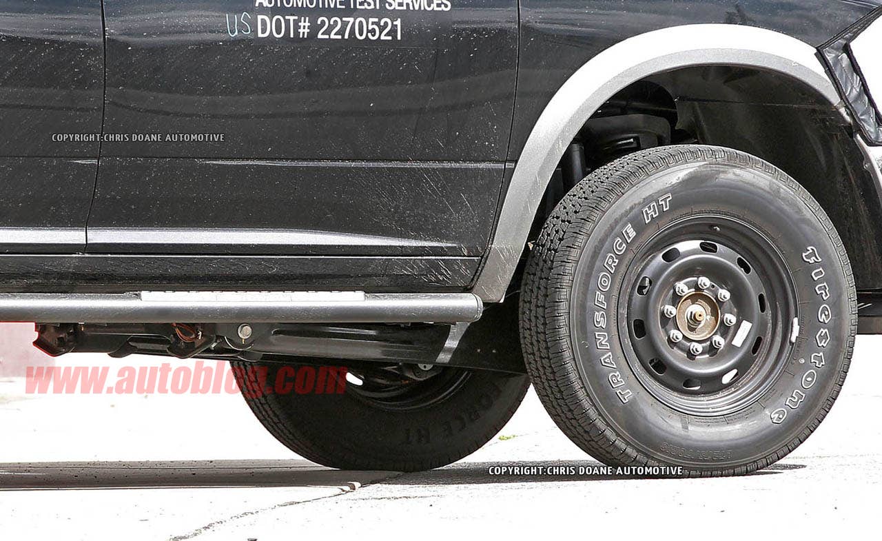 2014 Ram HD suspension detail