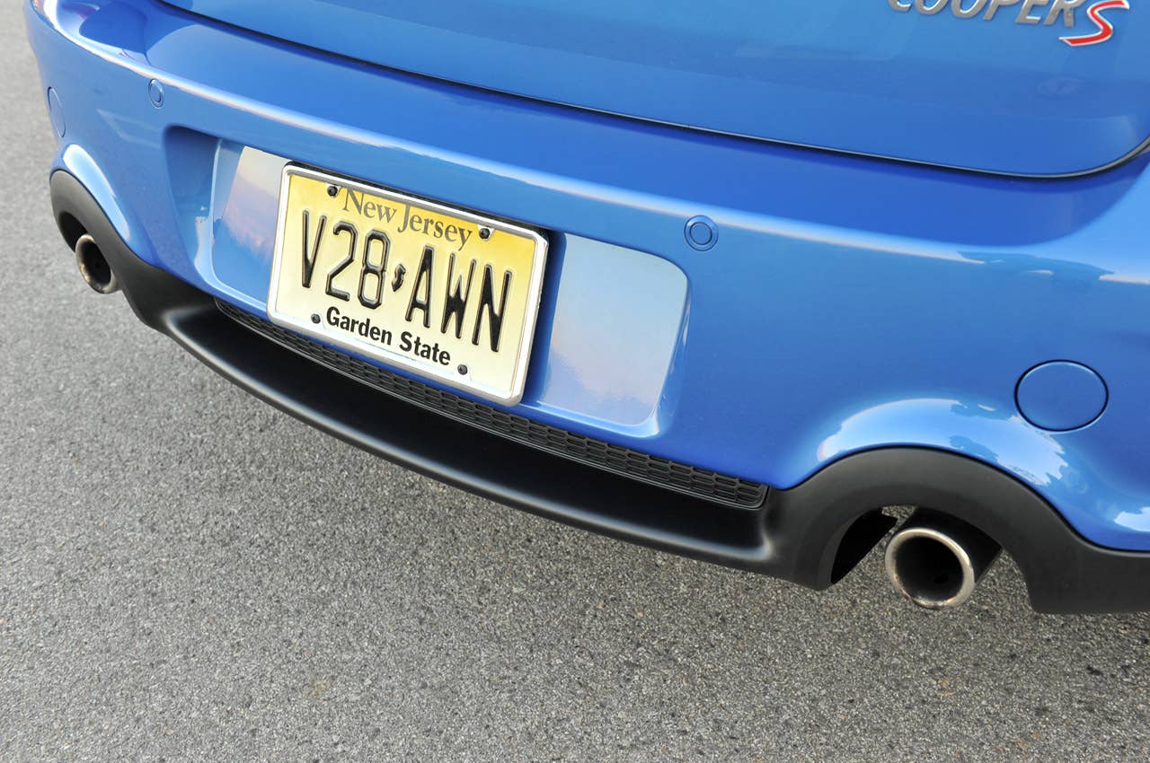 2011 Mini Countryman rear fascia