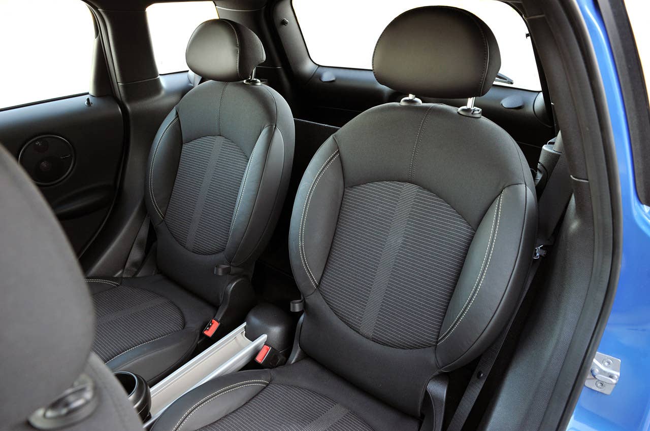 2011 Mini Countryman rear seats