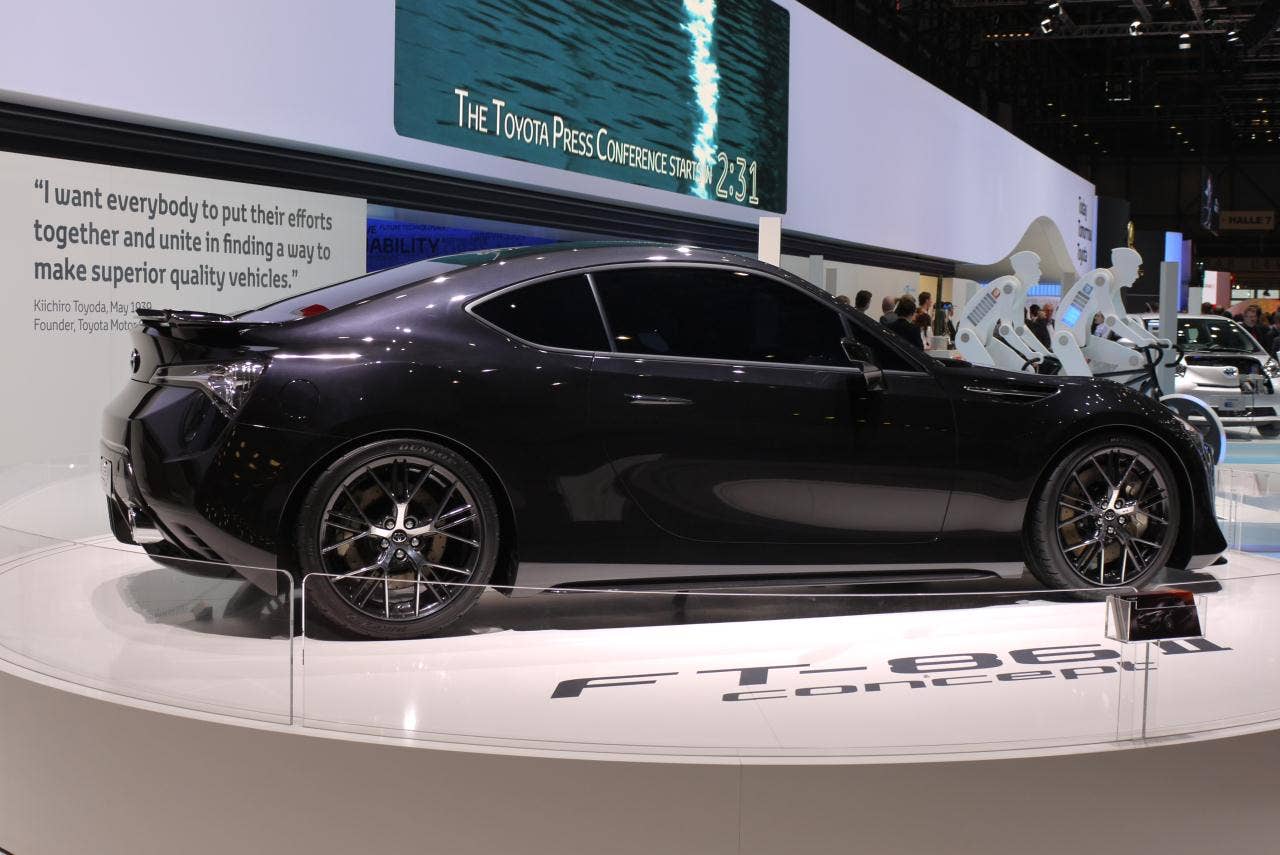 Toyota FT-86 II Concept: Geneva 2011
