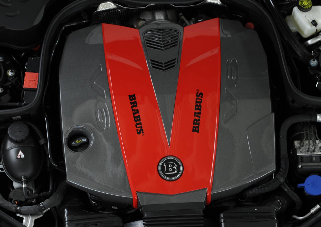 2012 Brabus CLS engine