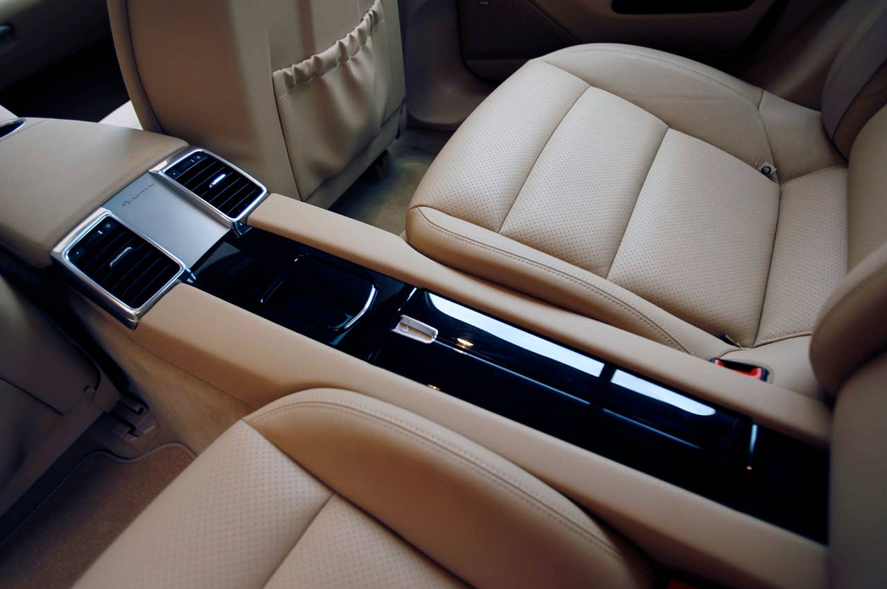2011 Porsche Panamera V6 rear seats