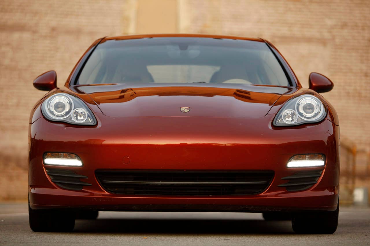 2011 Porsche Panamera V6 front view