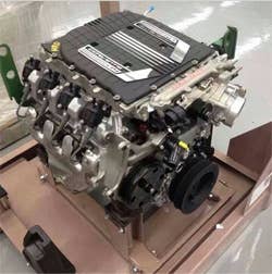 Alleged Corvette Z06 supercharged V8