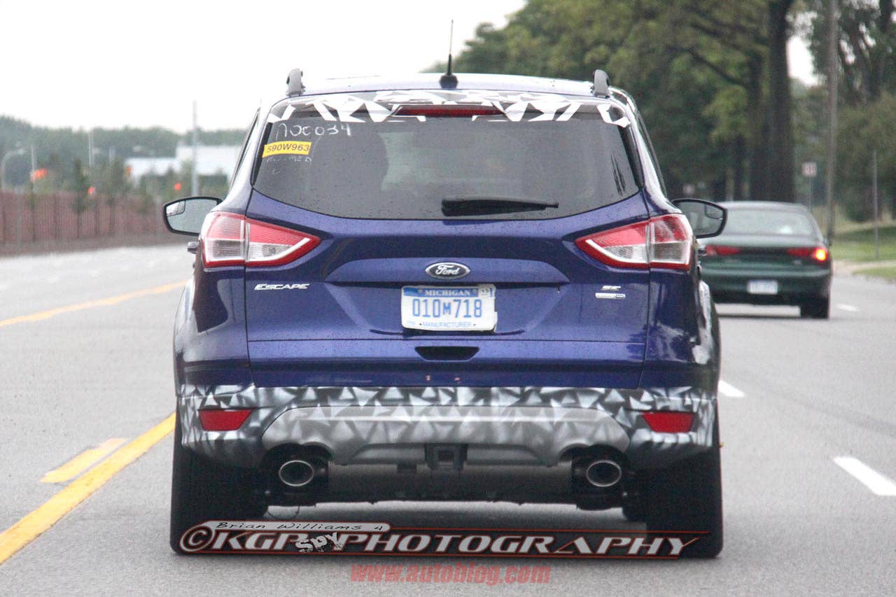 Lincoln MKD Spy Shots rear
