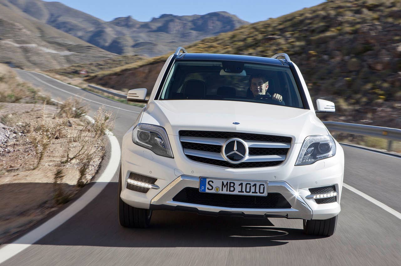 2013 Mercedes-Benz GLK driving