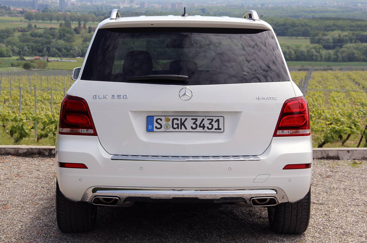 2013 Mercedes-Benz GLK rear view